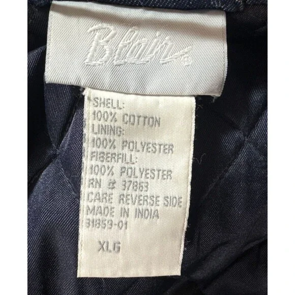 Vintage 90's Womens Denim Tapestry Jacket Size XL - Picture 4 of 5